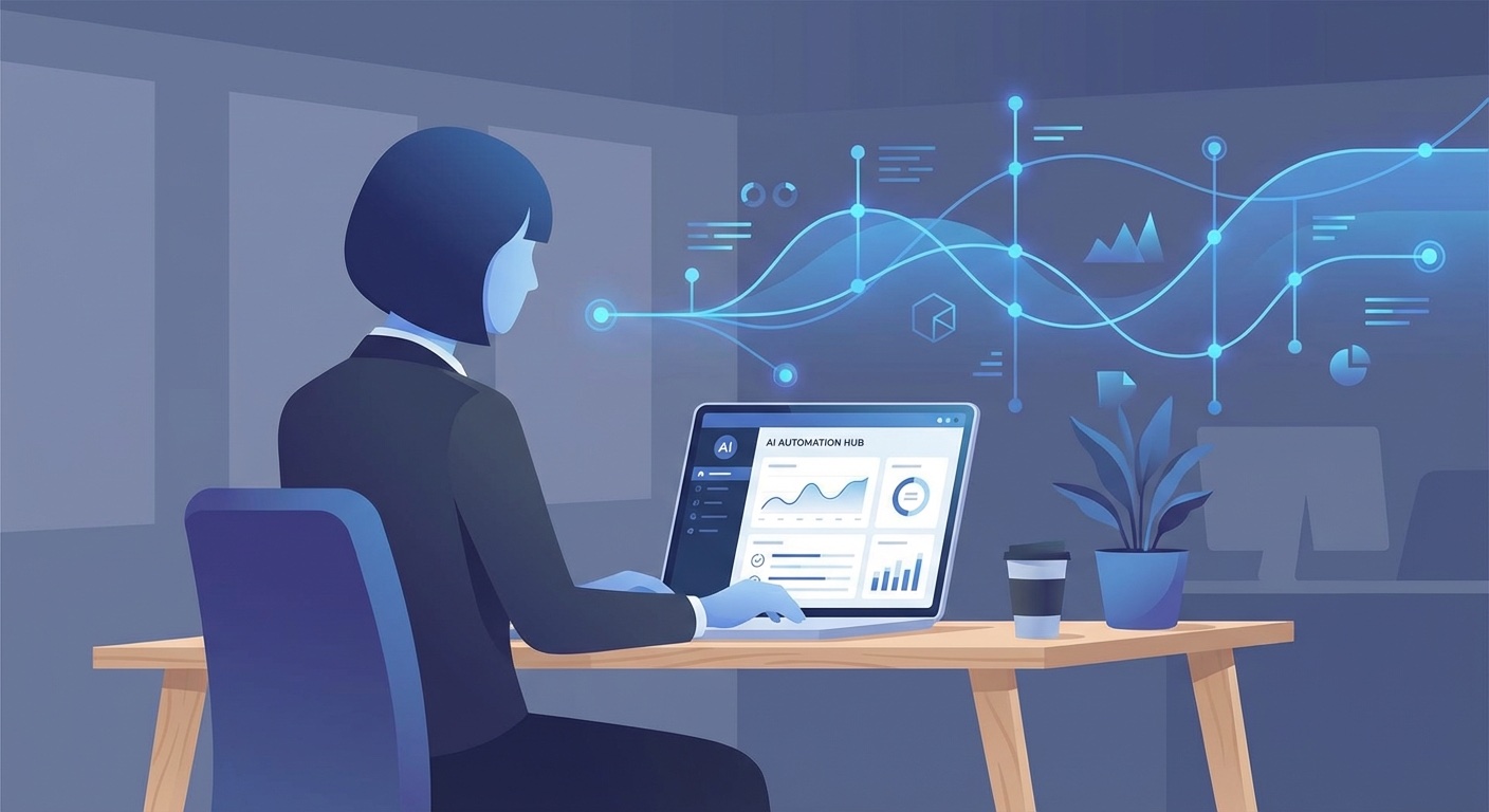 AI consultant for small business near me discussing workflow automation with a Southern California business owner